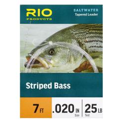 Bas de ligne RIO Striped Bass 7&acute; (2,10m) 30lbs