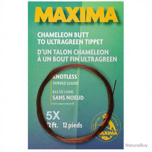 Bas de ligne MAXIMA (3,60m) 5X