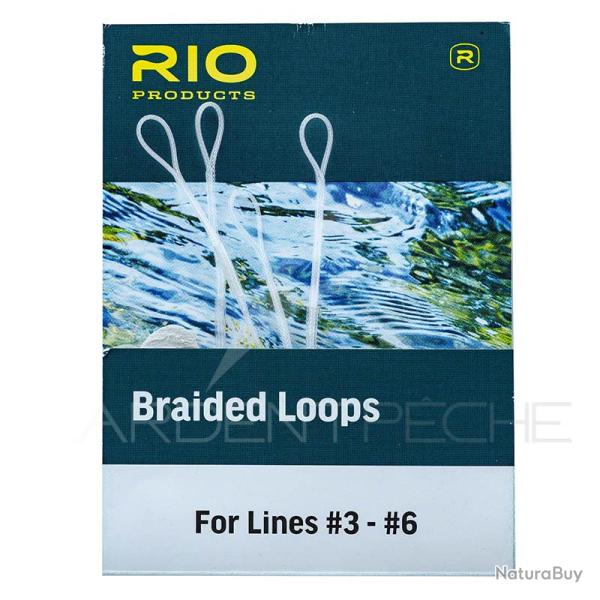Connecteurs BRAIDED LOOPS RIO XL soie 8 � spey