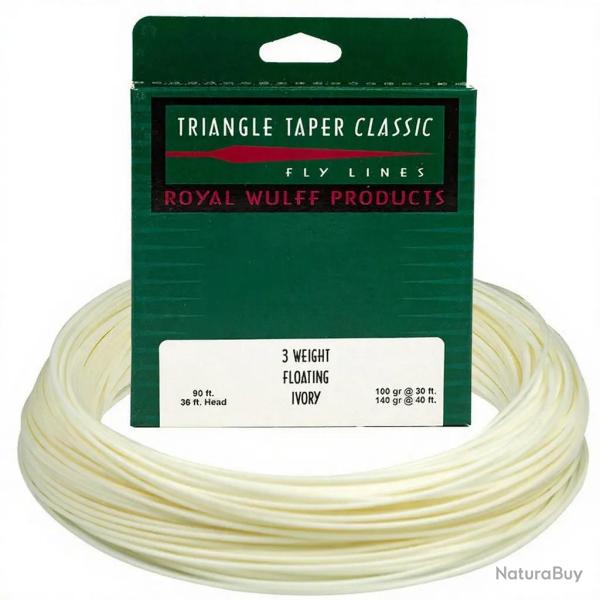 Soie ROYAL WULFF Triangle taper flottante ivoire TTF TT3F
