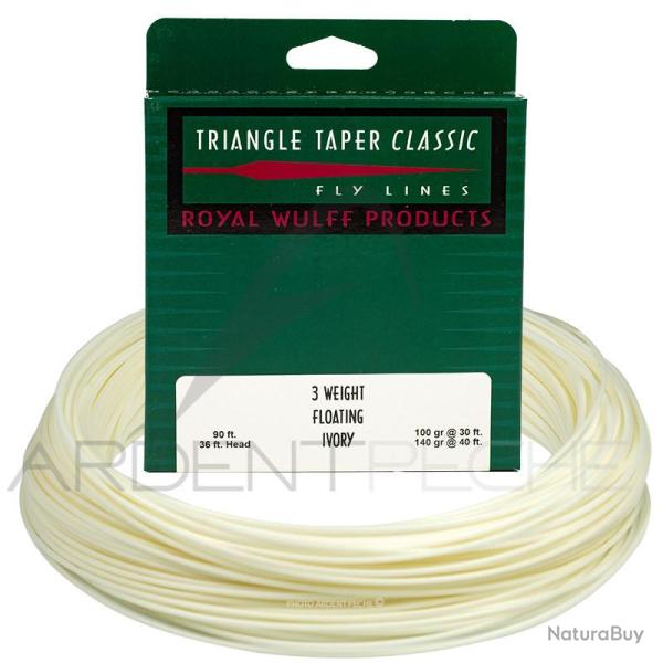 Soie ROYAL WULFF Triangle taper flottante ivoire TTF TT8F