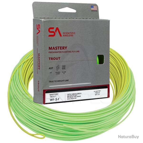 Soie SCIENTIFIC ANGLERS Mastery Trout WF WF6F