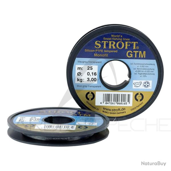 Fils nylon STROFT GTM (25m) 0,12 mm