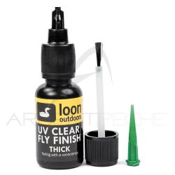R&eacute;sine UV LOON clear fly finish thick petit