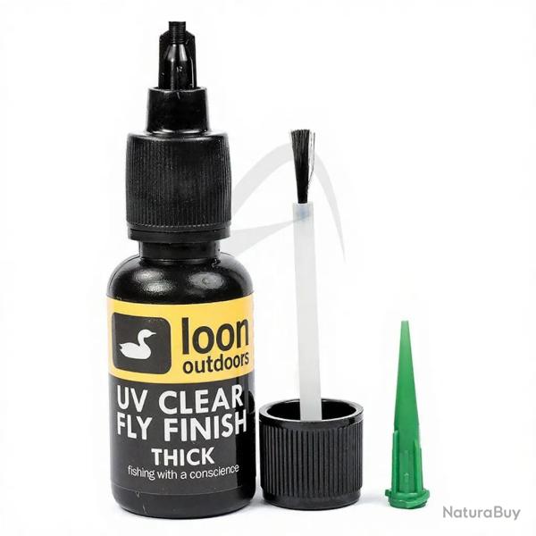 R�sine UV LOON clear fly finish thick petit
