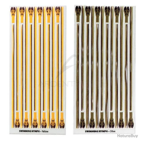 Swimming nymph Pro Sportfisher Yellow large