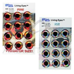 Yeux 3D Fish skull living eyes &Oslash;15 mm