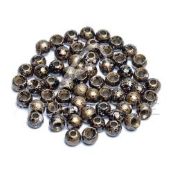 Bille tungst&egrave;ne AB FLY bordeaux tachet&eacute; 2 mm