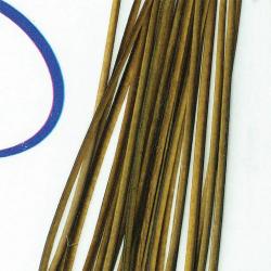 Quill de paon &eacute;barb&eacute;s Golden olive