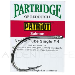 Hame&ccedil;on mouche PARTRIDGE tube fly simple NTS H12