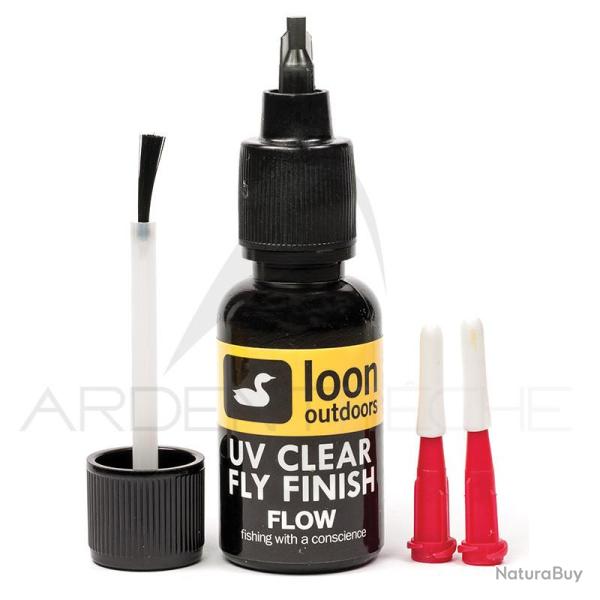 R�sine UV LOON clear fly finish flow