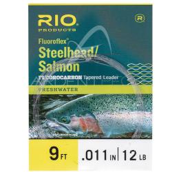 Bas de ligne RIO Steelhead/saumon fluoroflex 9&acute;(2,70m) 20lb