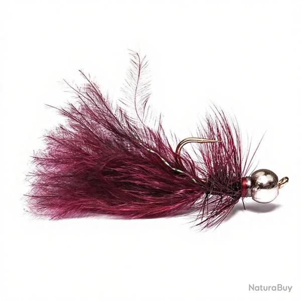Mouche FMF Truite de mer Nymph Claret 1366 H6