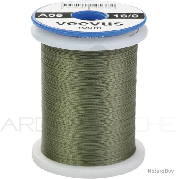 Fils de montage VEEVUS 16/0 Olive dun