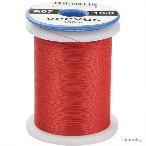 Fils de montage VEEVUS 16/0 Rouge