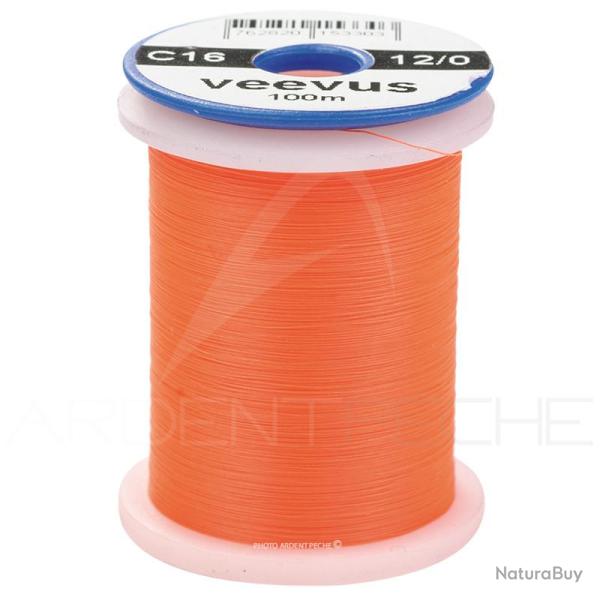 Fils de montage VEEVUS 12/0 Fluo orange