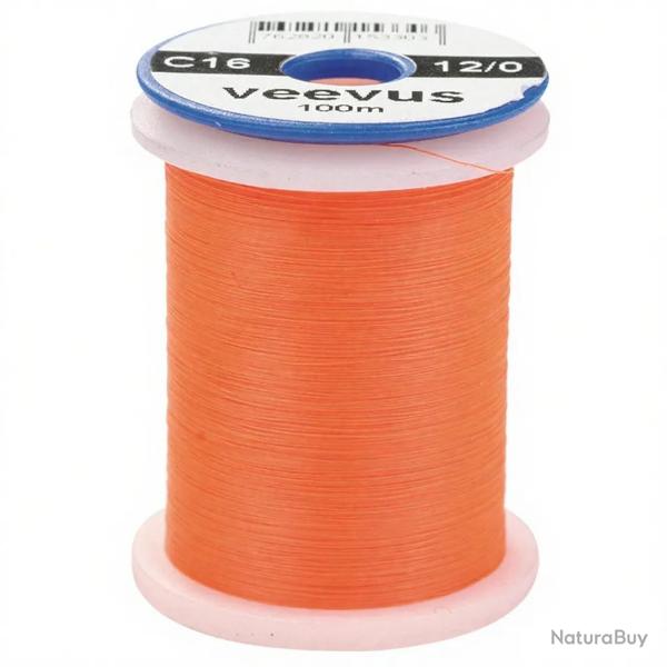 Fils de montage VEEVUS 12/0 Fluo orange