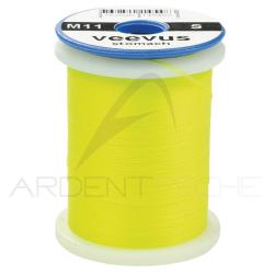 Fils de montage polyfloss VEEVUS Stomach fine Fluo jaune chartreuse