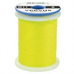 Fils de montage polyfloss VEEVUS Stomach fine Fluo jaune chartreuse