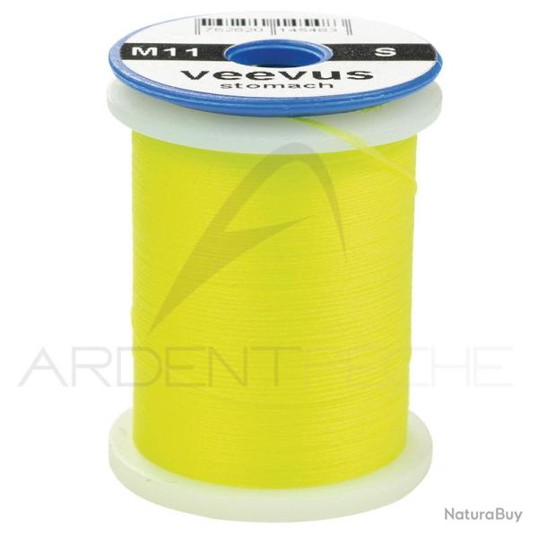 Fils de montage polyfloss VEEVUS Stomach fine Fluo jaune chartreuse