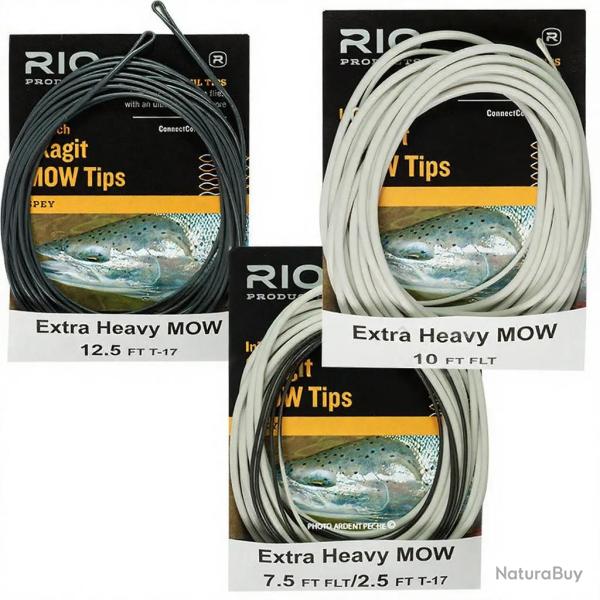 RIO Skagit MOW InTouch Extra Heavy Tip 3m flottante 0,70m/plongeant 2,30m