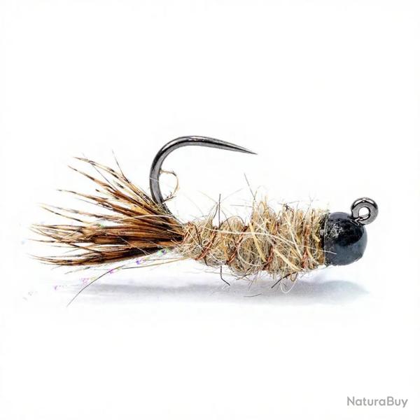 Mouche FMF Nymphe jig peepping caddis 2711 H14