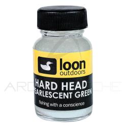 Loon hard Head pearlescent vert