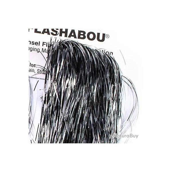 Flashabou Grizzly Clear barr� noir