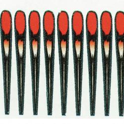 Pro Jungle coq HD rouge XS 17mm