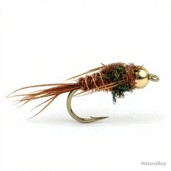 Mouche DEVAUX Nymphe bille laiton PT 03 H12