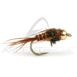 Mouche DEVAUX Nymphe bille laiton PT 03 H18