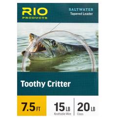 Bas de ligne RIO TOOTHY CRITTER II sans agrafe 15lb
