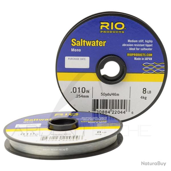 Fils nylon RIO Saltwater Mono 50lb / 0.686mm