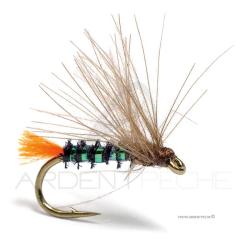 Mouche Florian St&eacute;phan Noire et iris&eacute;e H18