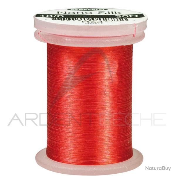 Fils de montage Semperfli Nano Silk 12/0 rouge