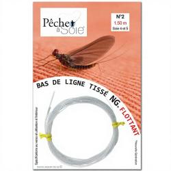 Bas de ligne tiss&eacute; NG Peche &agrave; Soie (1.50 m) N&deg;2