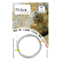 Bas de ligne tiss&eacute; NG Peche &agrave; Soie (2 m) N&deg;1