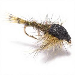 Mouche Igor et Nadica Stancev oreille de li&egrave;vre olive H16