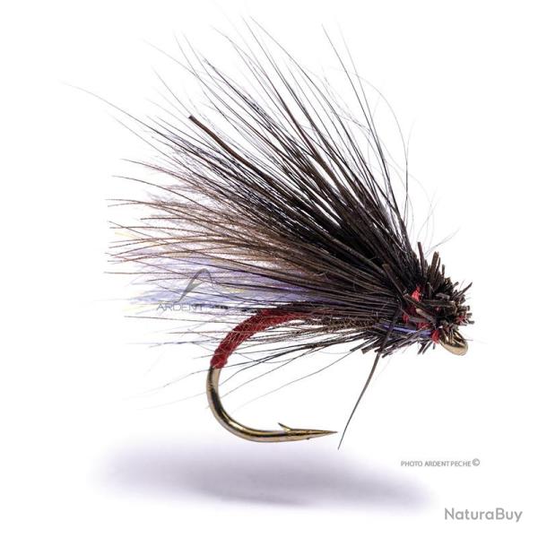 Mouche Igor et Nadica Stancev caddis noir H16