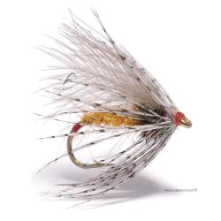 Mouche Igor et Nadica Stancev CDC &eacute;mergente orange partridge H16