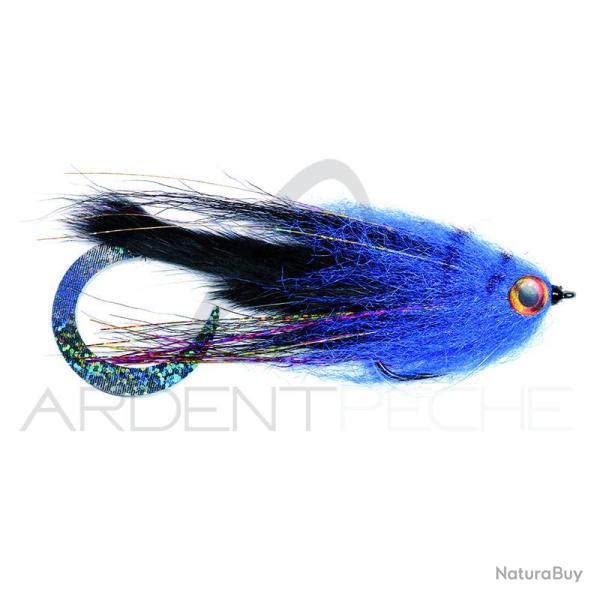 Mouche FMF brochet paolos wiggle tail bunny et noir H6/0