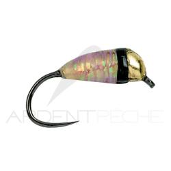 Mouche A.P. Perdigone corps tungst&egrave;ne AP 20 rosa H12 / 0.9g