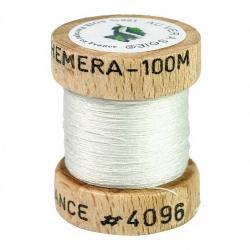 Fils de montage soie naturelle Eph&eacute;m&eacute;ra Blanc 4096