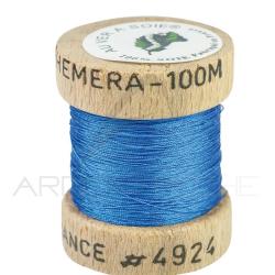 Fils de montage soie naturelle Eph&eacute;m&eacute;ra Bleu 4924