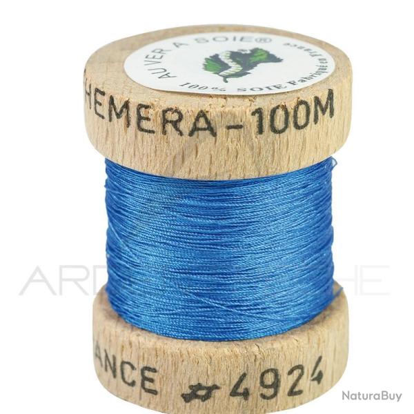 Fils de montage soie naturelle Eph�m�ra Bleu 4924