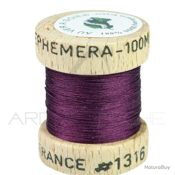 Fils de montage soie naturelle Eph�m�ra Claret 1316