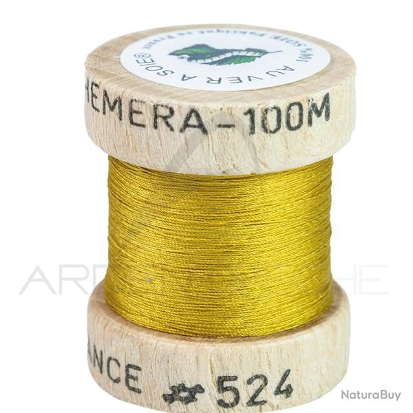 Fils de montage soie naturelle Eph�m�ra Light olive 524