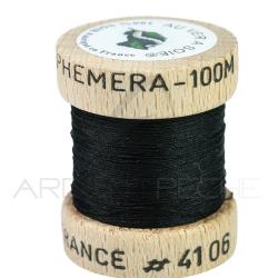 Fils de montage soie naturelle Eph&eacute;m&eacute;ra Noir 4106