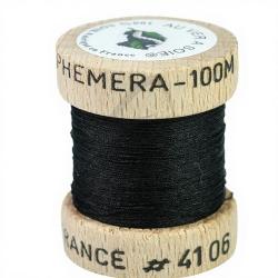 Fils de montage soie naturelle Eph&eacute;m&eacute;ra Noir 4106