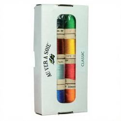 Soie floss naturelle ovale assortiment n&deg;1